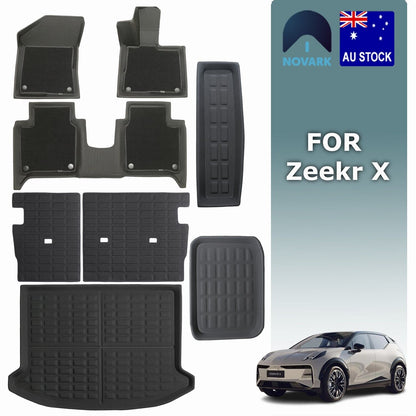 All-Weather Zeekr X 7 Floor Mats Boot Liner 3D XPE/Carpet