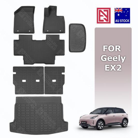 Geely EX2 All-Weather XPE/Carpet Floor Mats /Boot liner /Rear Seat/Frunk Mat