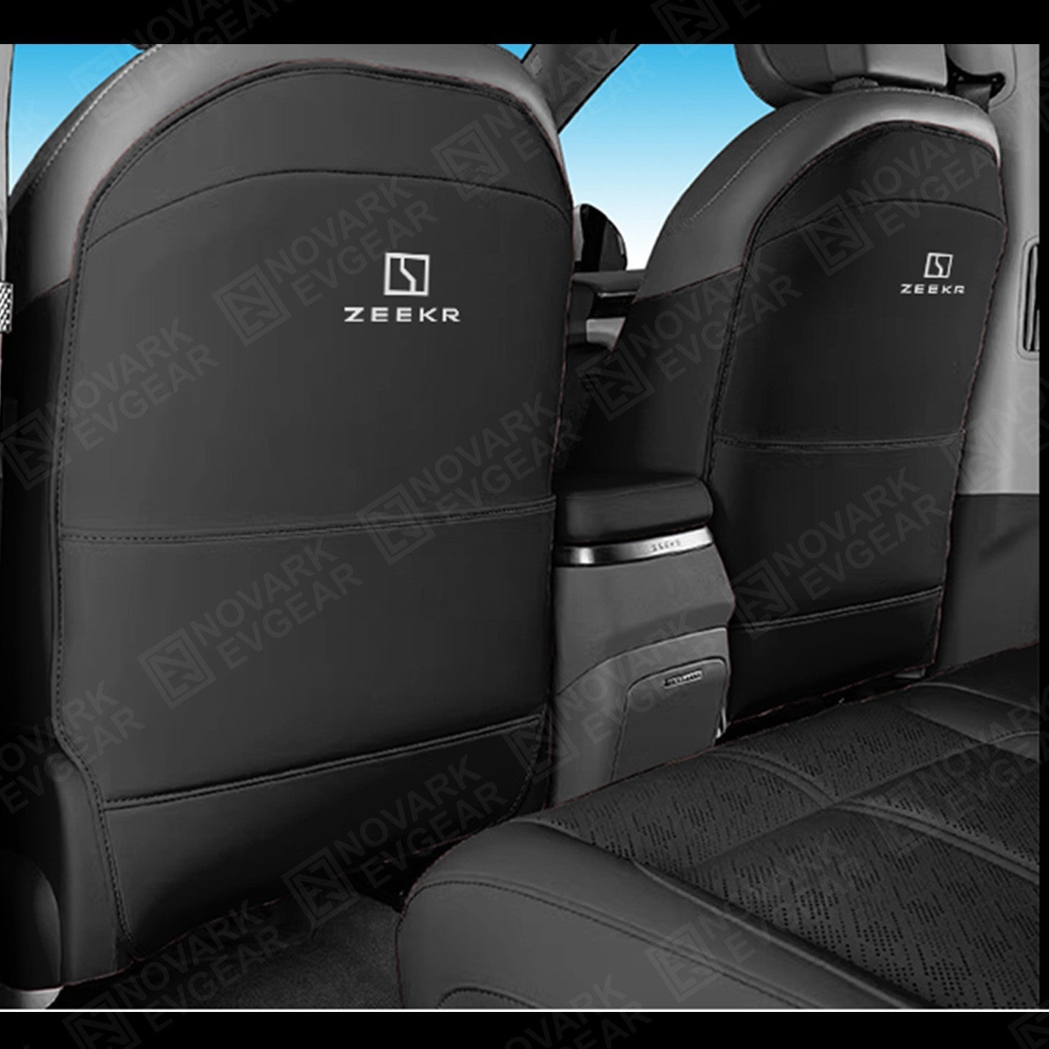 Zeekr 7X 25+ Rear Row Anti-Kick Mat Full Cover Protection Seat Back Cover