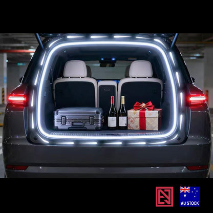 LED Car Boot Light Strip Dynamic Running Opening Sequence SUV Trunk Lamp