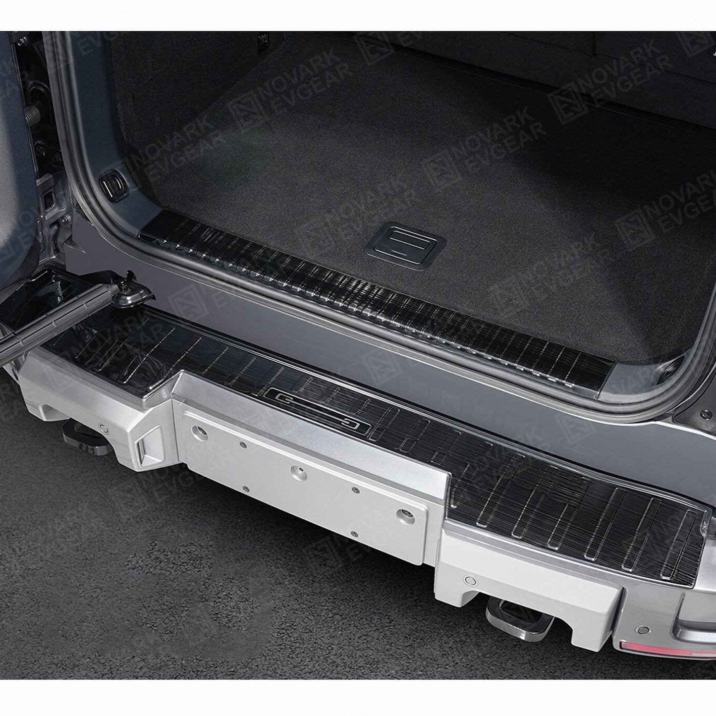 Denza B5 2026+ Premium Boot Sill Stainless Steel Cover Trunk Sill Guard 2P Combo