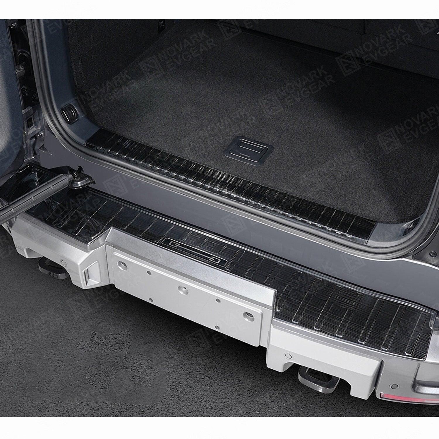 Denza B5 2026+ Premium Boot Sill Stainless Steel Cover Trunk Sill Guard 2P Combo