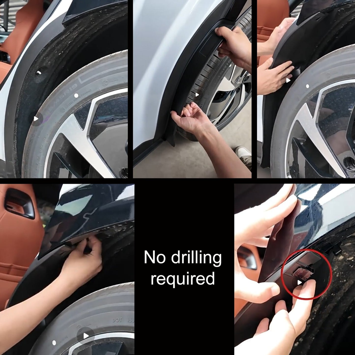 BYD SEALION 7 Mudguards Mud flaps Splash Guards & Fender Liner Splash Guards