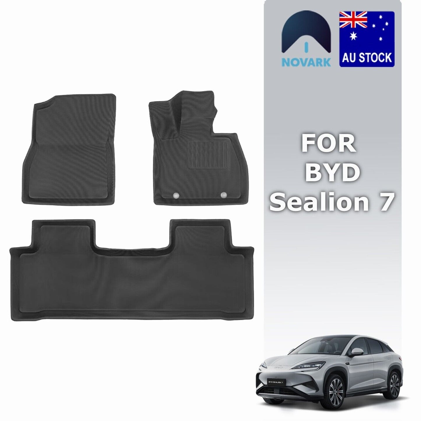 PRE-ORDER! All-Weather BYD Sealion 7 Floor Mats Boot Liner 3D XPE/Carpet