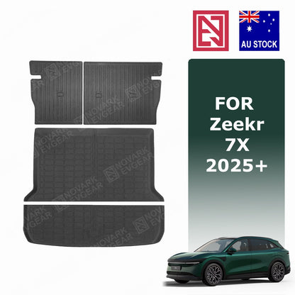 Pre-order! Zeekr 7X 2025+ All-Weather Floor Mats with Carpet Overlay Boot Liner