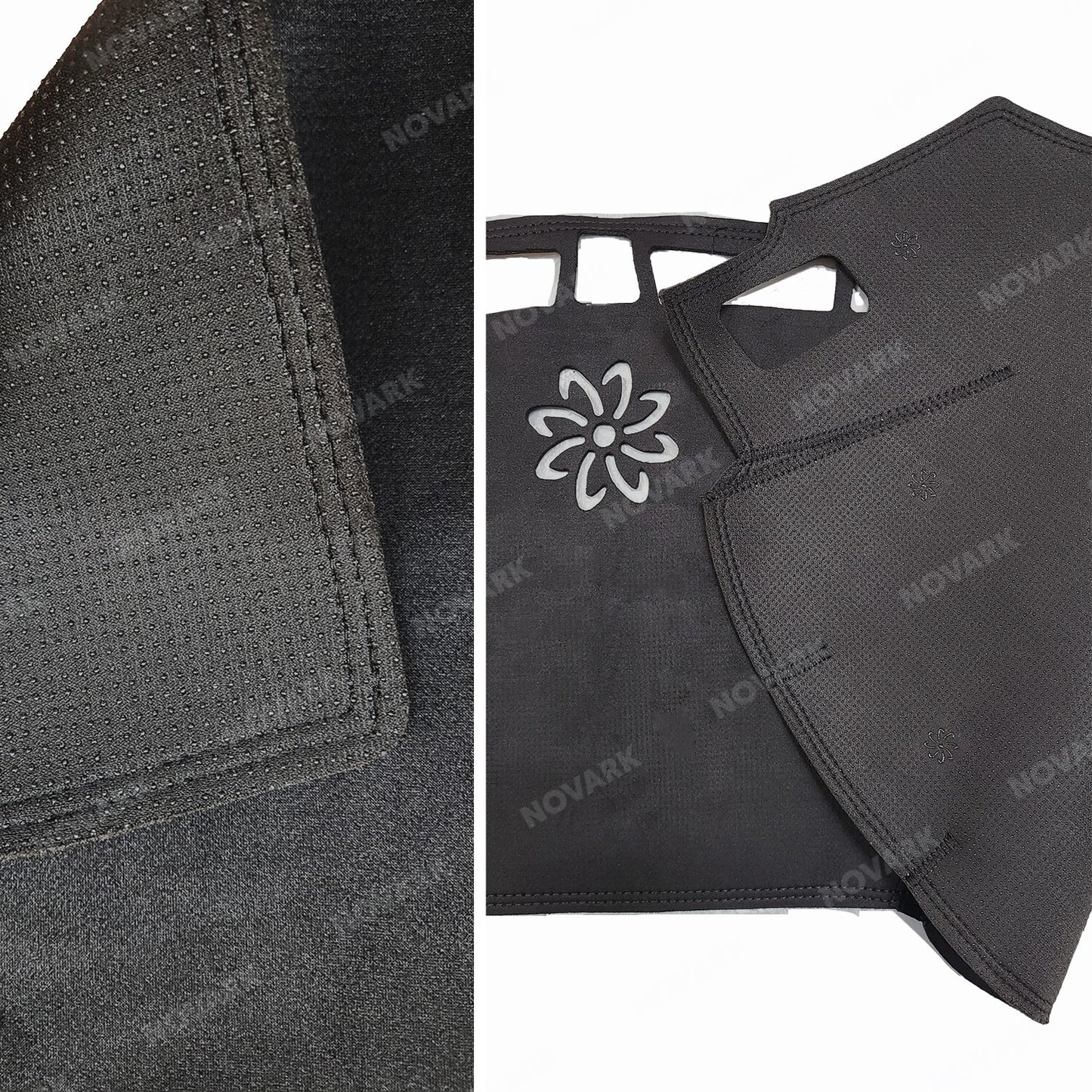 RHD Dash Mat for BYD Sealion 6 Dash Accessories Black Suede Leather Anti-slip