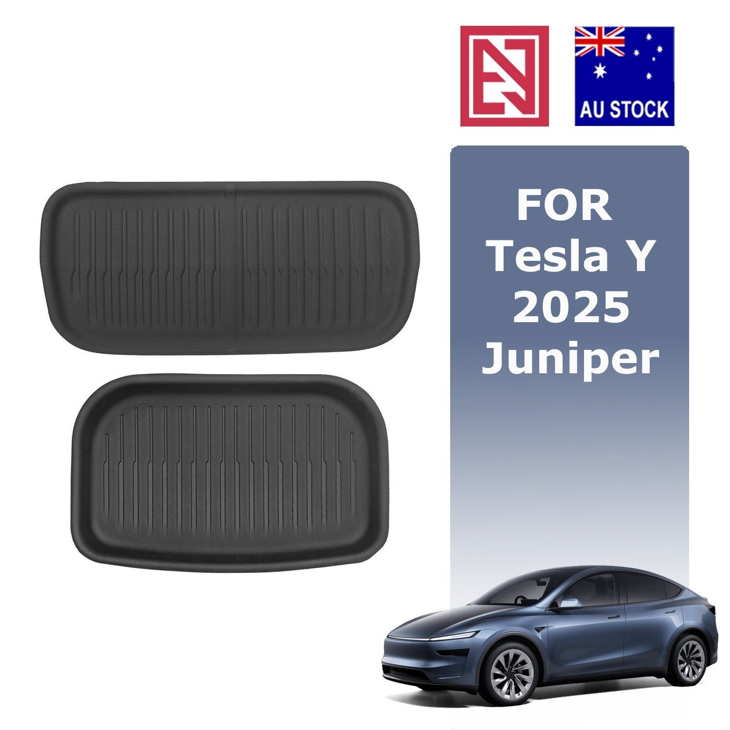 Tesla Model Y Juniper 2025+ XPE Floor Mats Boot Liner Frunk Cargo Trunk Mat