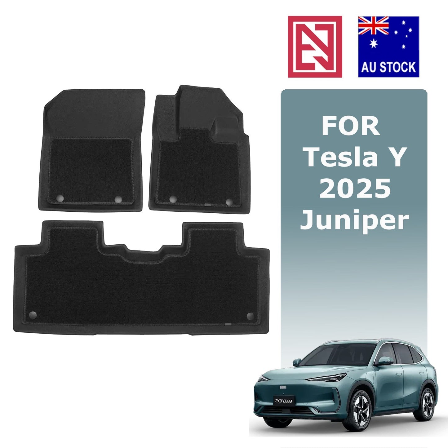 Geely EX5 All-Weather XPE/Carpet Floor Mats Boot liner Rear Trunk Mat