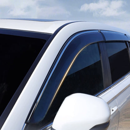 BYD SEALION 7 25+ Weather Shields Window Visor Weathershields Stainless Steel PC