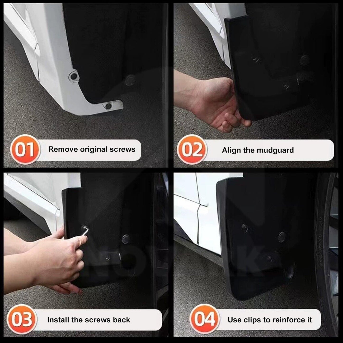 Xpeng G6 Mudguards Mud flaps Splash Guard Accessories