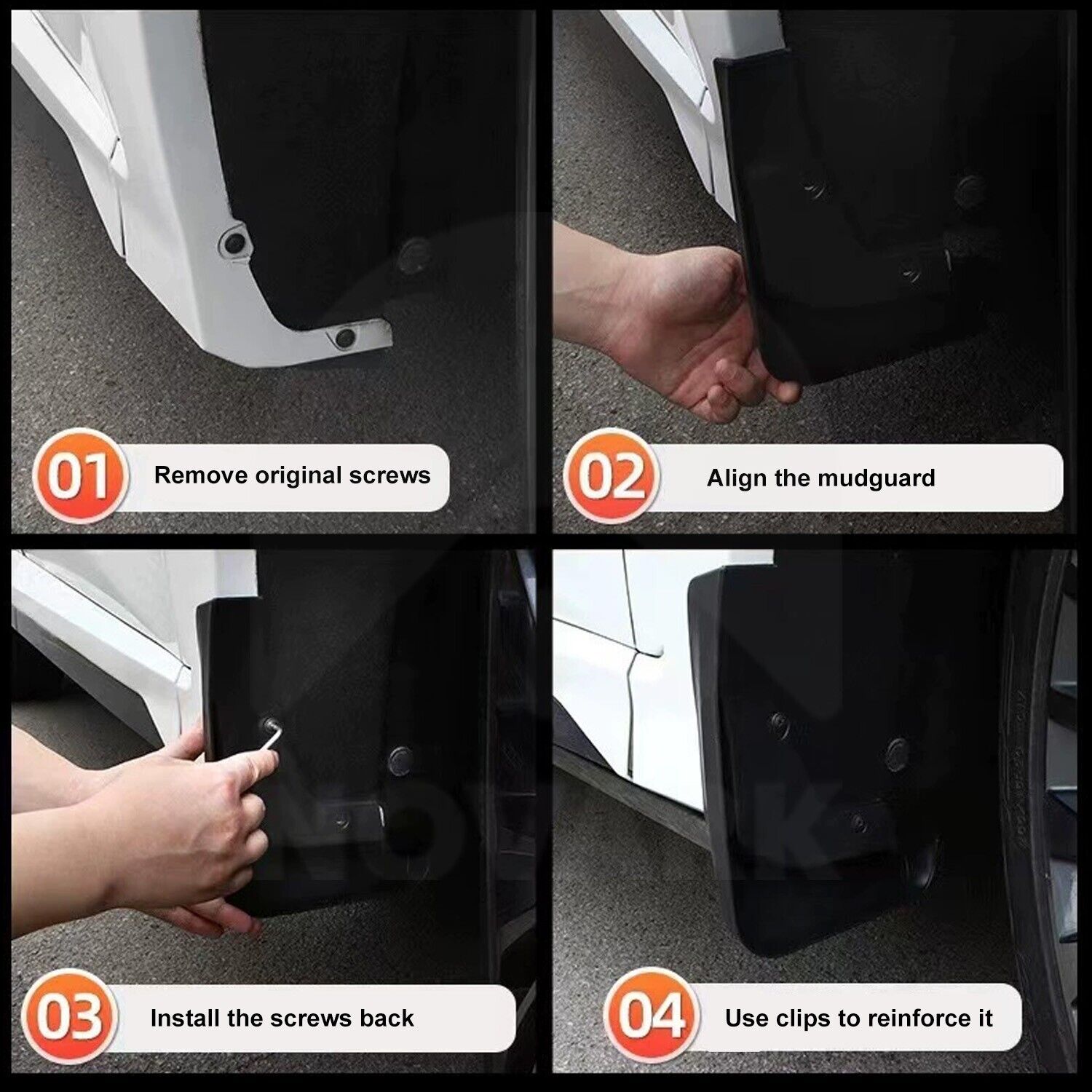 Xpeng G6 Mudguards Mud flaps Splash Guard Accessories
