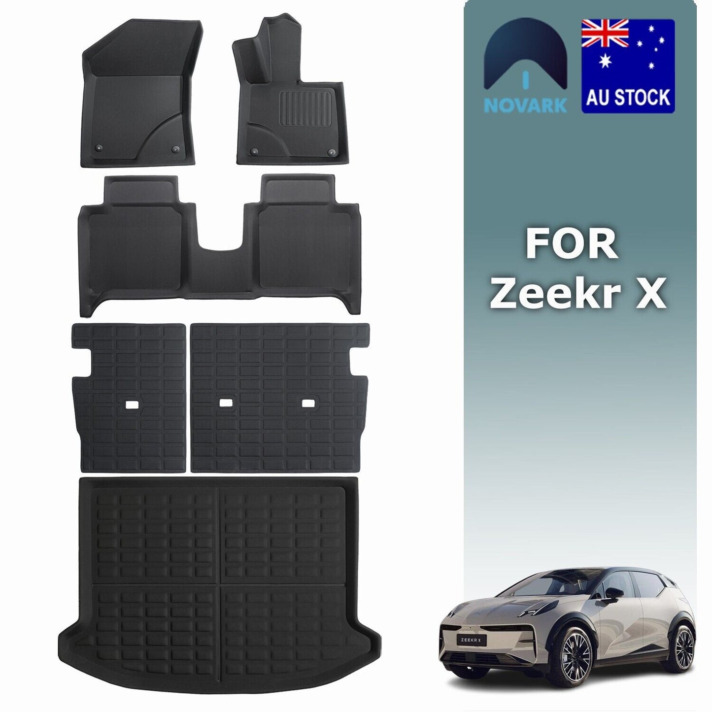 All-Weather Zeekr X 7 Floor Mats Boot Liner 3D XPE/Carpet