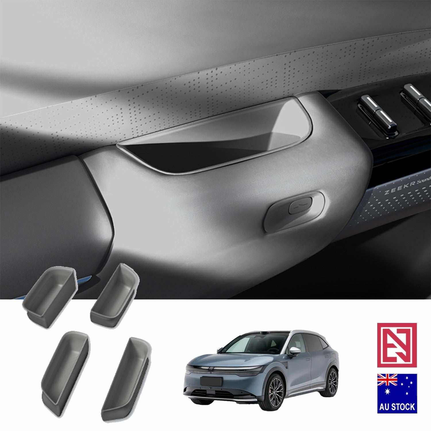 Zeekr 7X 25+ Door Handle Storage Pouch Protective Cover Organiser Tray