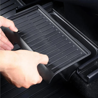 Tesla Model Y Juniper 2025+ Rear Seat Center Organizer Backseat Storage Bin
