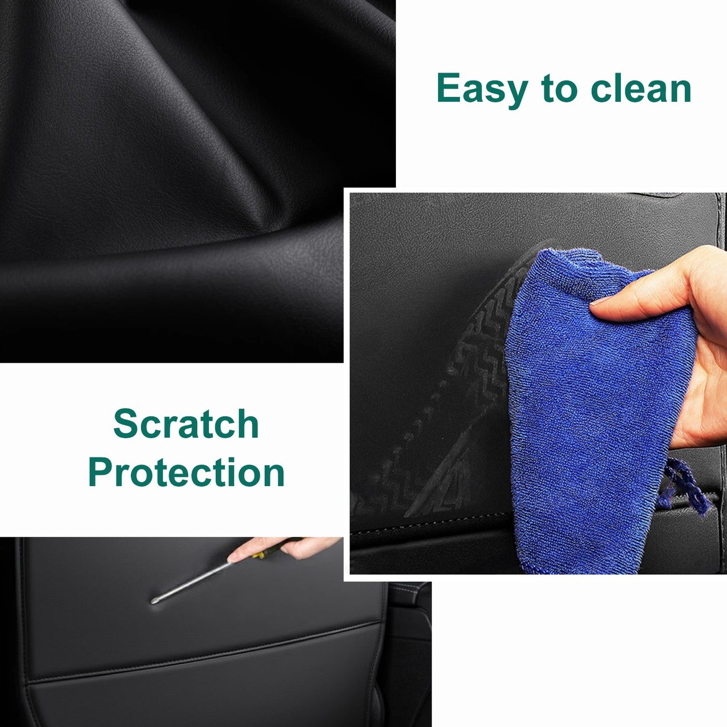 Zeekr 7X 25+ Rear Row Anti-Kick Mat Full Cover Protection Seat Back Cover