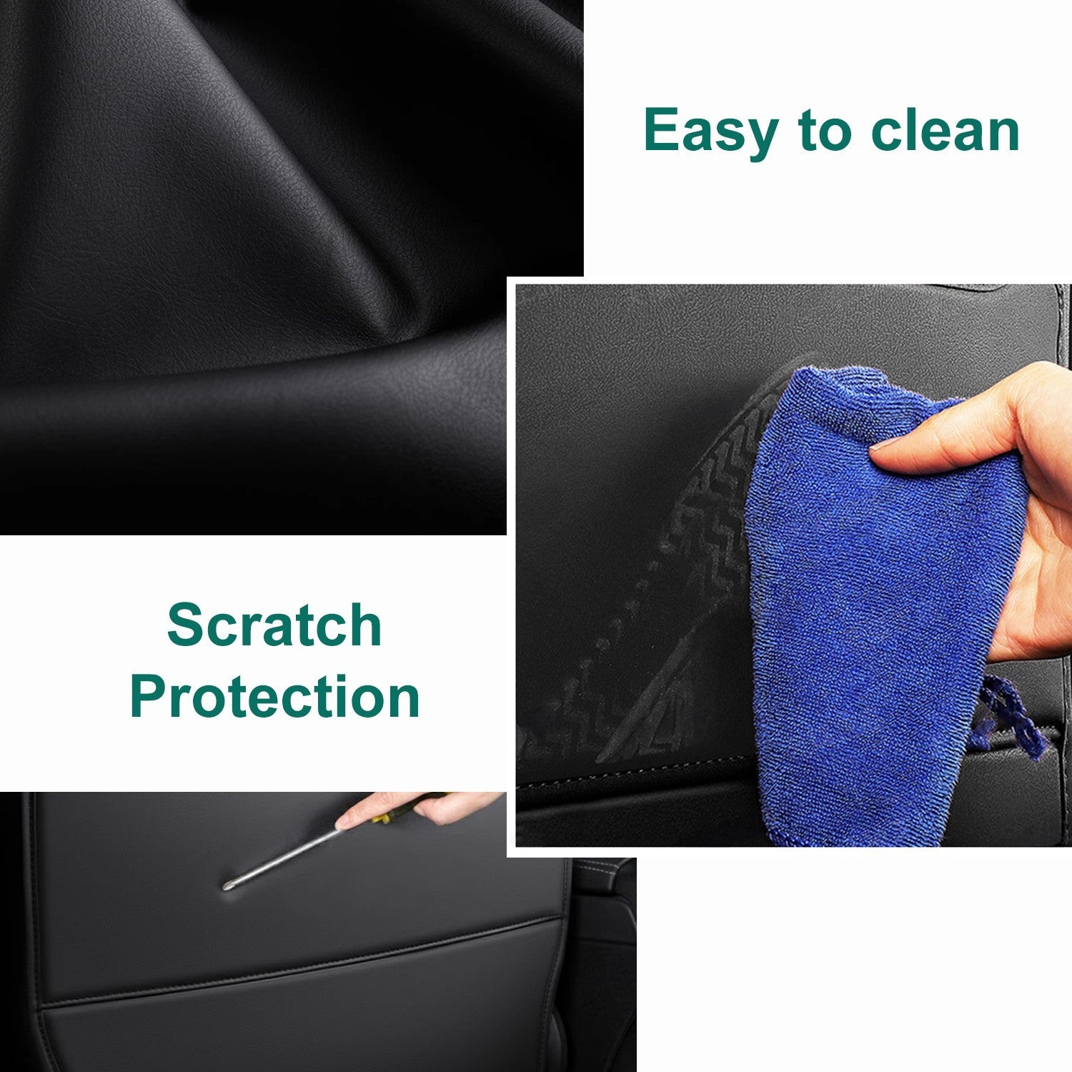 Zeekr 7X 25+ Rear Row Anti-Kick Mat Full Cover Protection Seat Back Cover