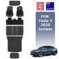 Tesla Model Y Juniper 2025+ XPE Floor Mats Boot Liner Frunk Cargo Trunk Mat