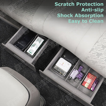 Zeekr 7X Rear Seat Lower Storage Tray Organiser Under the Seat Drawers Protector
