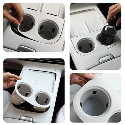 Xpeng G6 Cup Holder Insert Pad Centre Armrest Silicone Pad Organiser Accessories