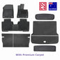 Zeekr 7X 2025+ All-Weather Floor Mats with Premium Carpet Overlay