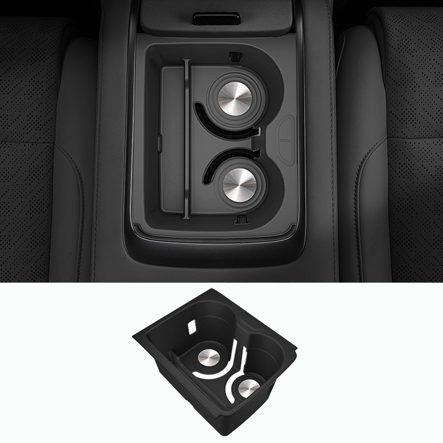 Zeekr 7X Center Console Cup Holder Organiser Full Coverage Tray Accessories