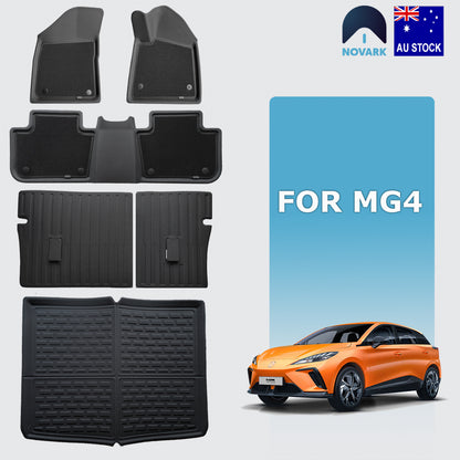 All-Weather MG4 24-25 Floor Mats Boot Liner Back XPE/Carpet