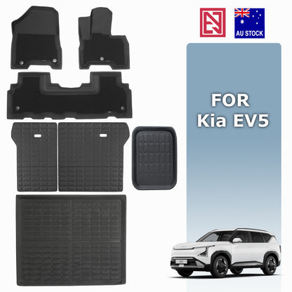All-Weather 3D Kia EV5 Floor Mats Boot Liner 3D XPE/with Carpet
