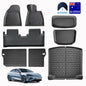 All-Weather BYD Seal Floor Mats 2023-2025 Boot Liners Trunk Mat Full Set XPE