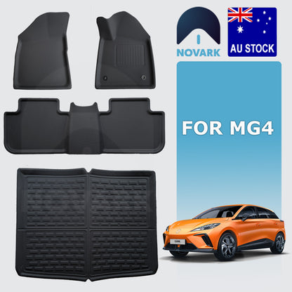 All-Weather MG4 24-25 Floor Mats Boot Liner Back XPE/Carpet