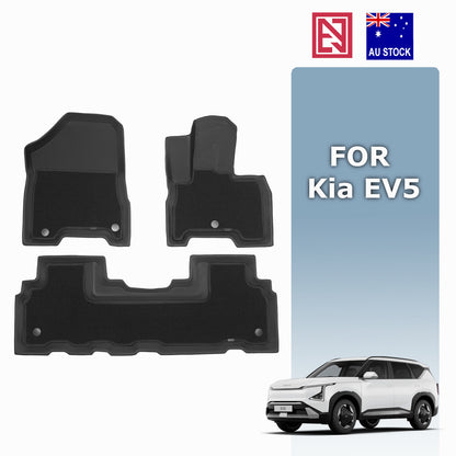 All-Weather 3D Kia EV5 Floor Mats Boot Liner 3D XPE/with Carpet
