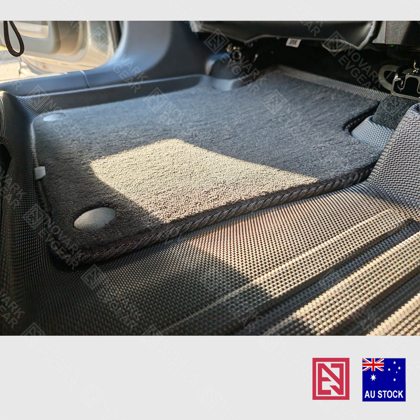 Zeekr 7X 2025+ All-Weather Floor Mats with Premium Carpet Overlay