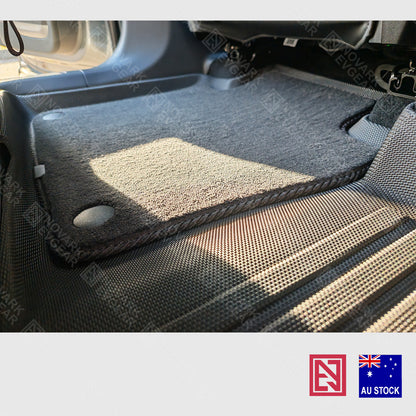 Zeekr 7X 2025+ All-Weather Floor Mats with Premium Carpet Overlay