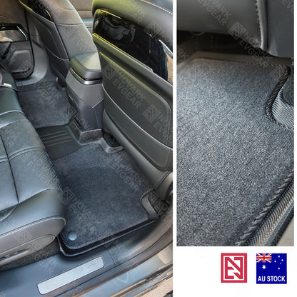 Zeekr 7X 2025+ All-Weather Floor Mats with Premium Carpet Overlay