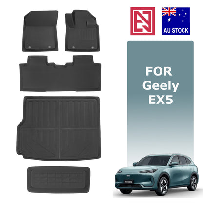 Geely EX5 All-Weather XPE/Carpet Floor Mats Boot liner Rear Trunk Mat