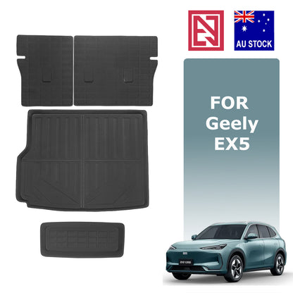 Geely EX5 All-Weather XPE/Carpet Floor Mats Boot liner Rear Trunk Mat